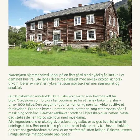 بيت ضيافة Nordmjoen Hjemmebakeri - Utleie Av Rom *